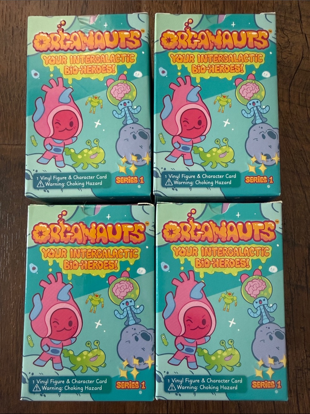 Organauts mini figure series- 4 pack - Picture 1 of 2